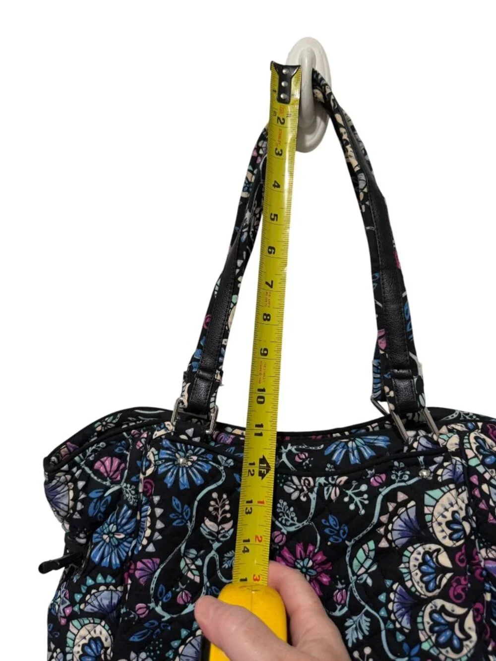 Vera Bradley Retired Bramble Glenna Satchel Shoulder Bag Purse - Picture 7 of 14